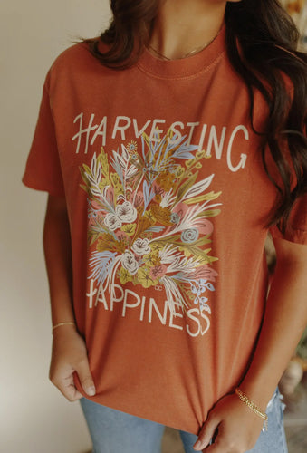 Harvesting Happiness Graphic Tee