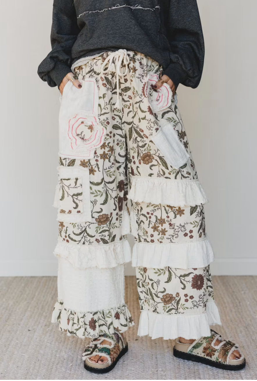 The Whitney Ruffle Pant