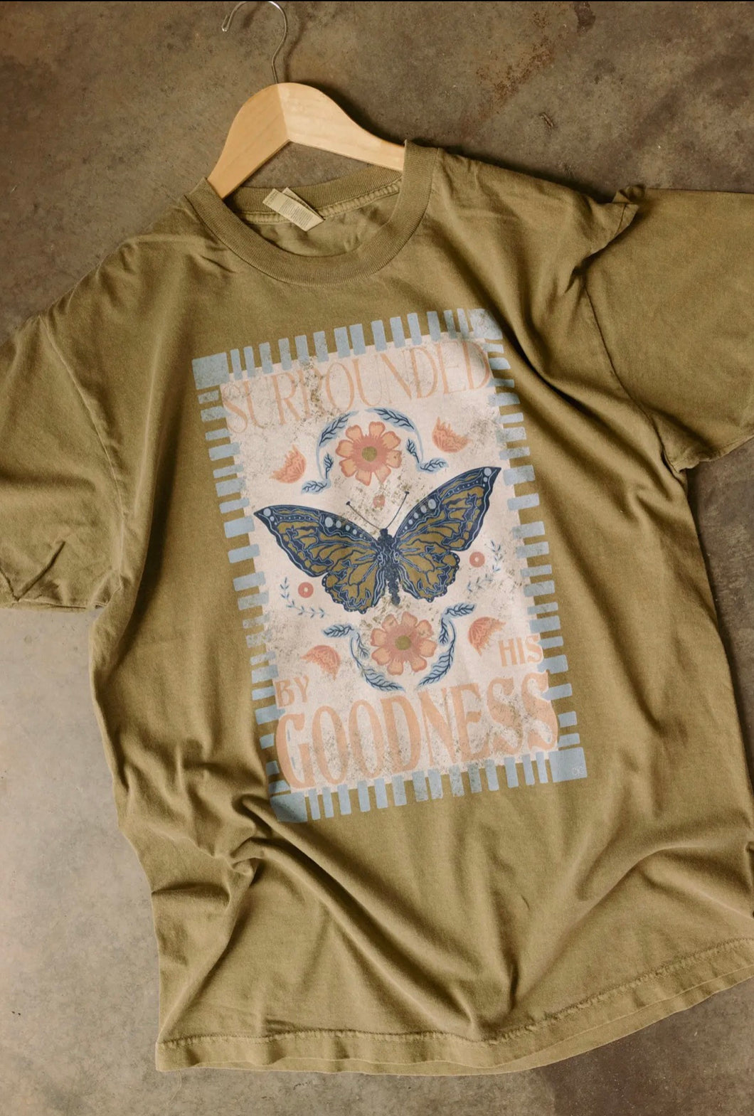 Surrounded by His Goodness Graphic Tee