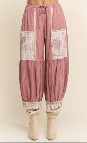 The Holli Gingham Bloomer Pants